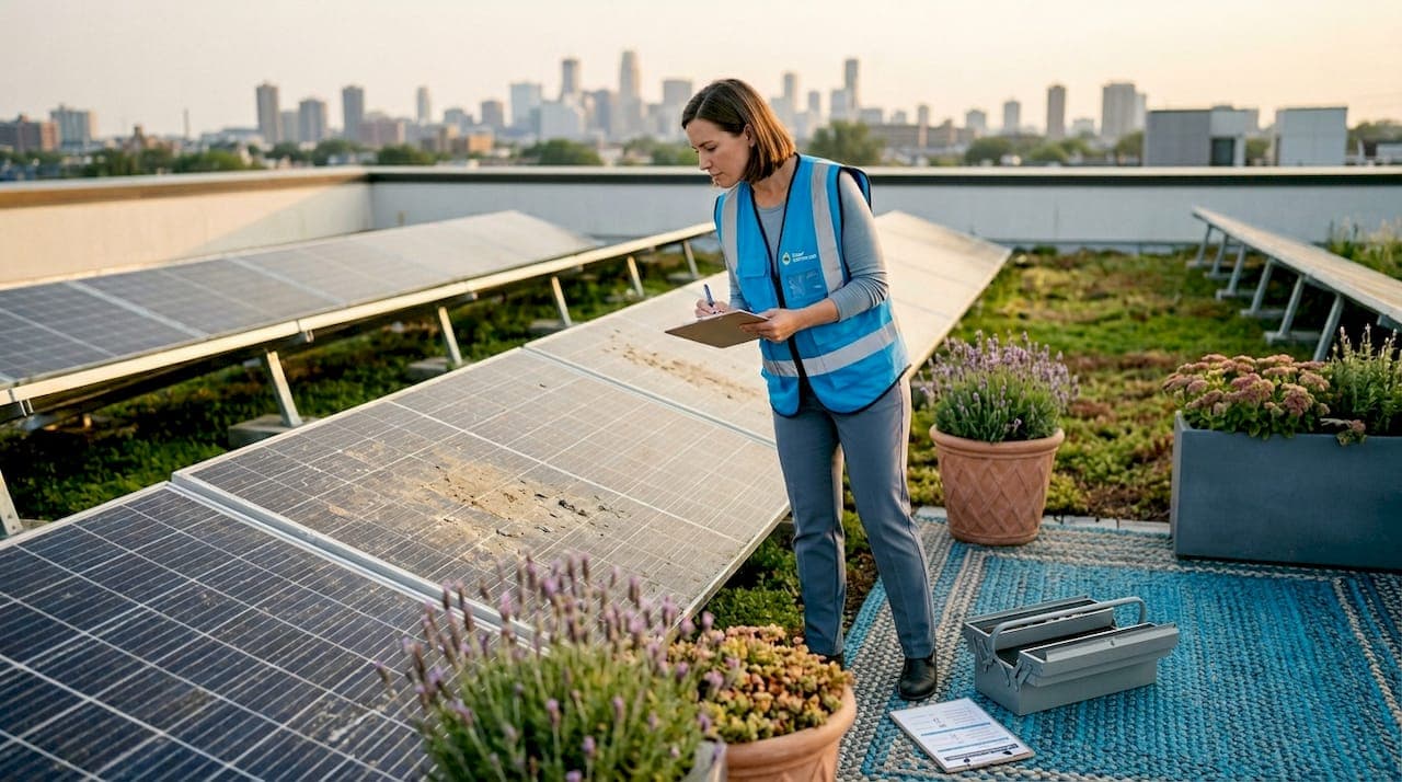 How Solar Panel Soiling Affects Business Revenue