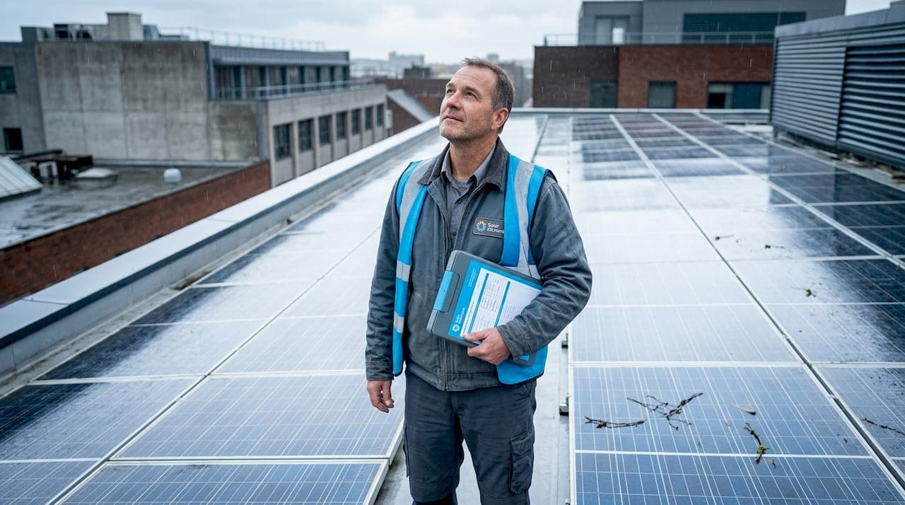 How Rain Cleans Solar Panels Partially: the Real Truth