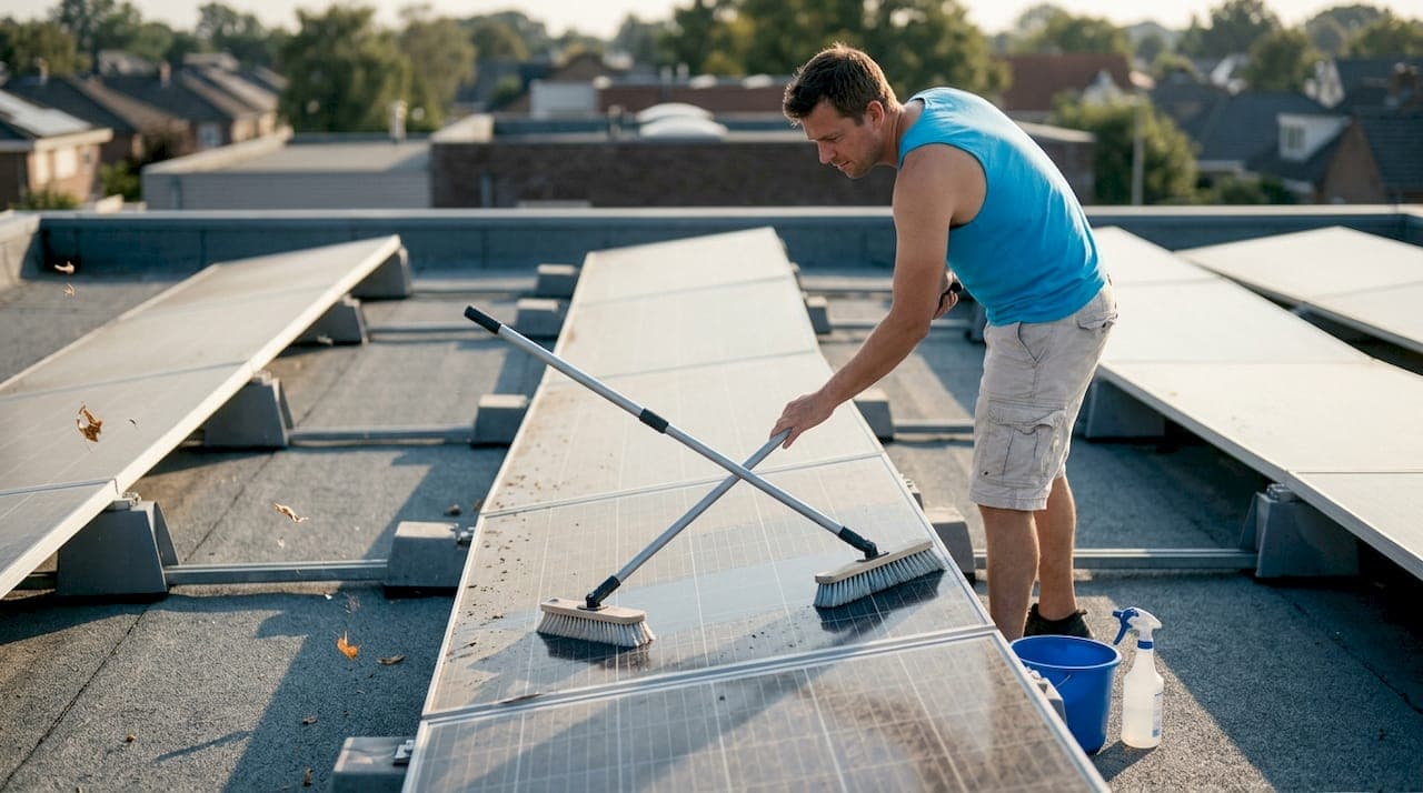 Cleaning Solar Panels Without Scratching: the Right Way