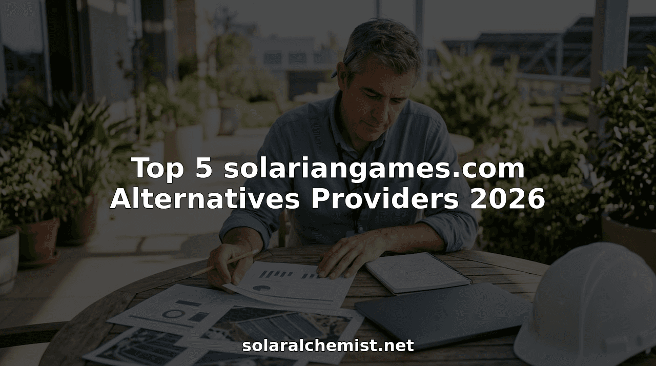 Top 5 solariangames.com Alternatives Providers 2026