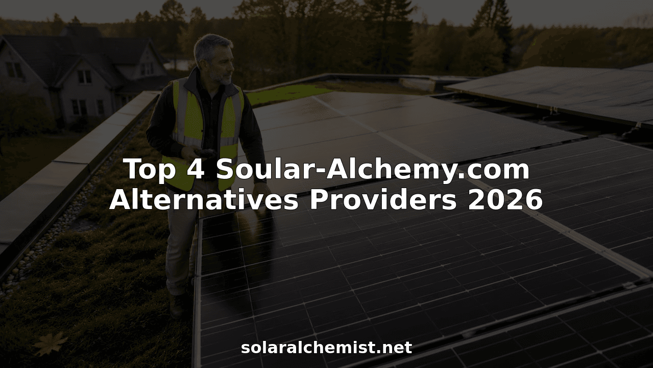 Top 4 Soular-Alchemy.com Alternatives Providers 2026