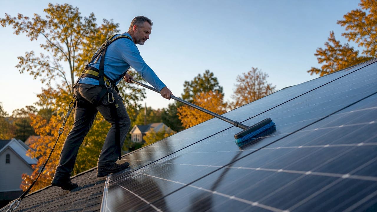 DIY vs Professional Solar Cleaning: What Owners Must Know