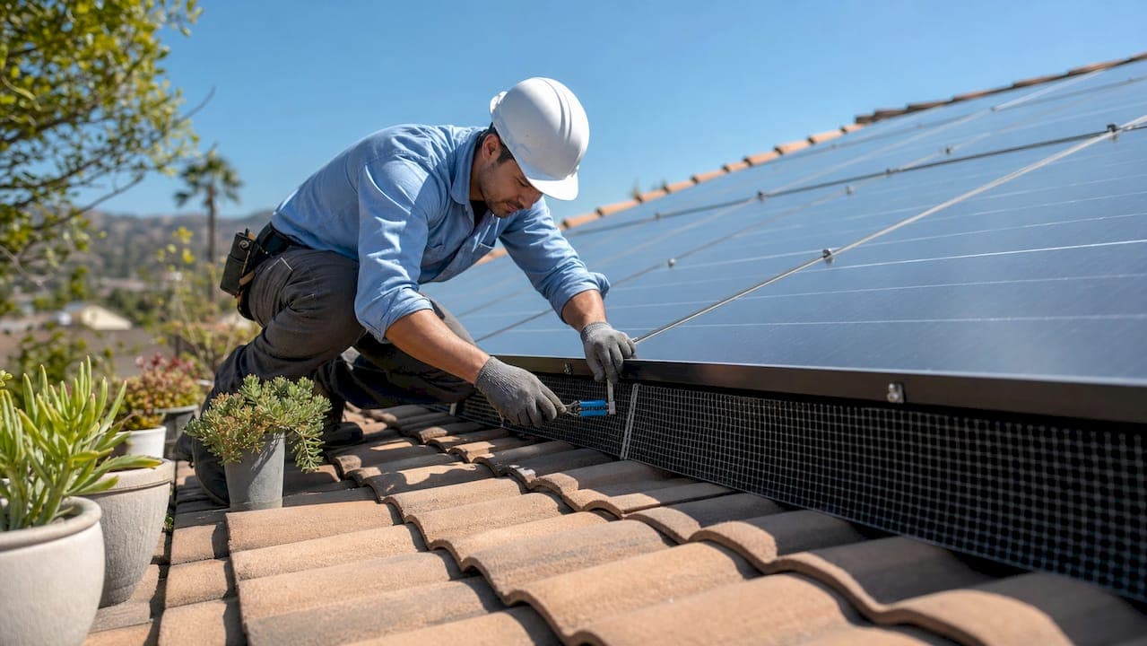What Is a Solar Panel Critter Guard?